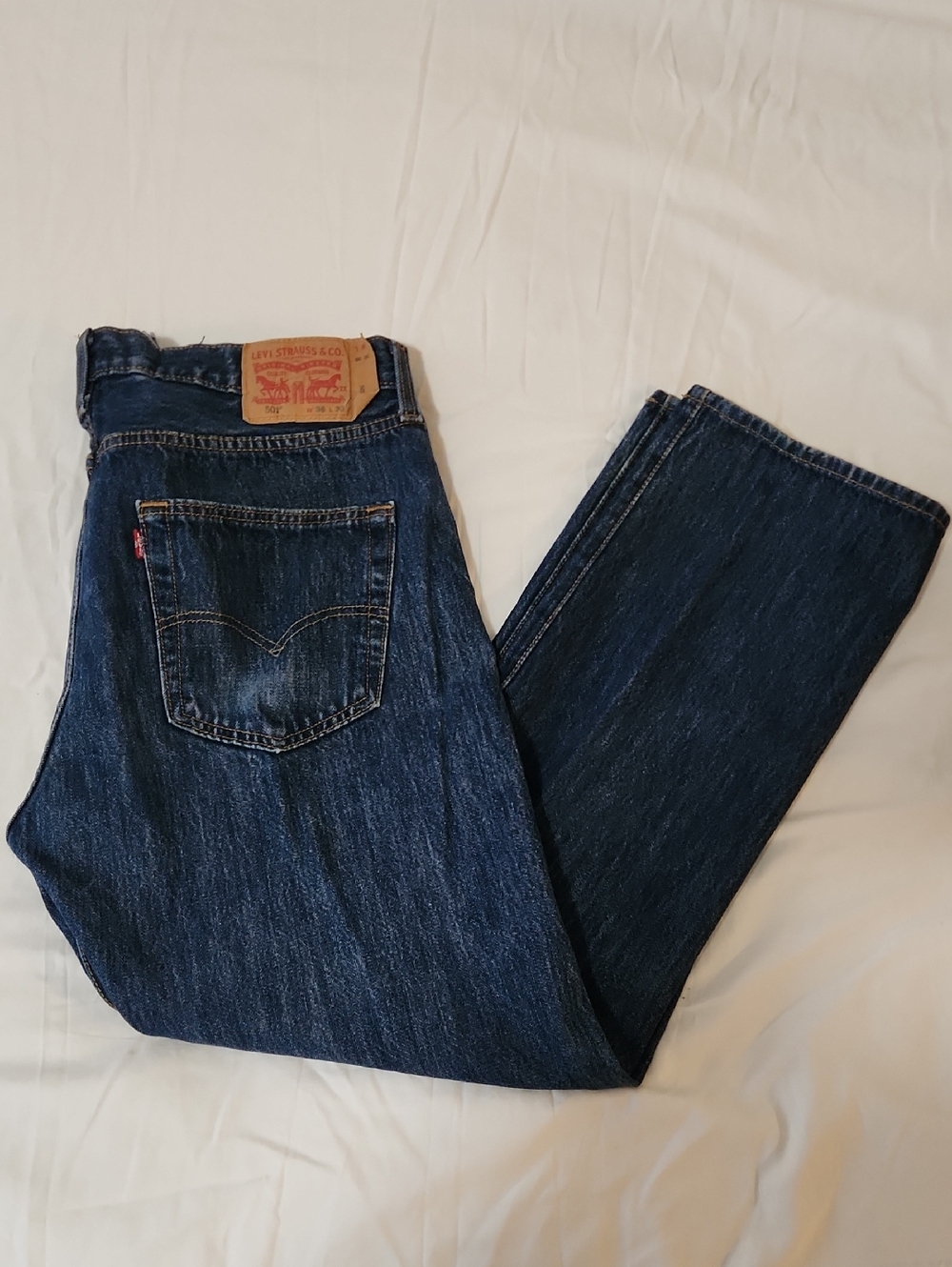 Levi's Men's Indigo Straight Leg Jeans